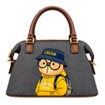 Cartera Gris Cream Bear